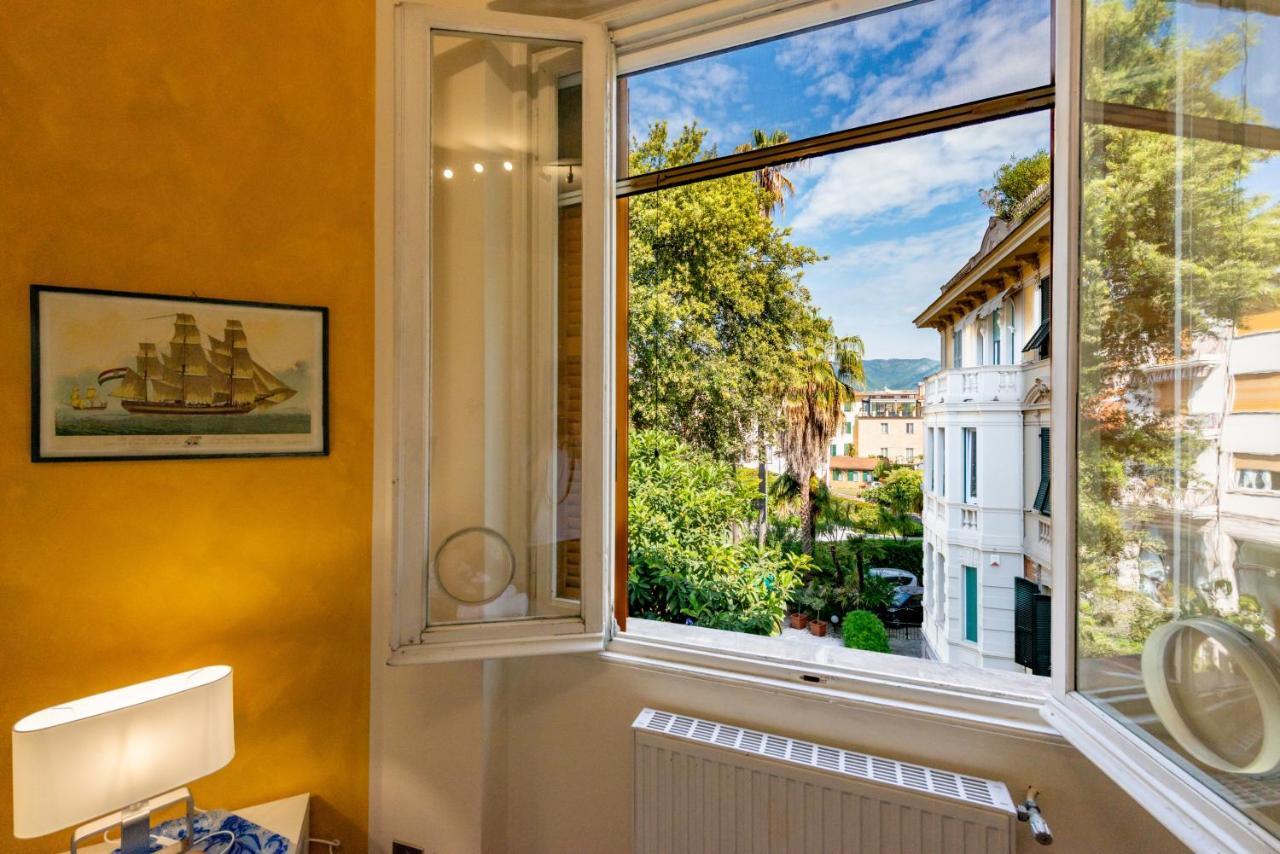 Casa Pier - Centralissima In Villa D'Epoca Rapallo Esterno foto